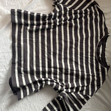 T-shirt a righe Pull&Bear maniche lunghe