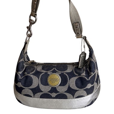 Vintage Coach Signature Shoulder Bag 