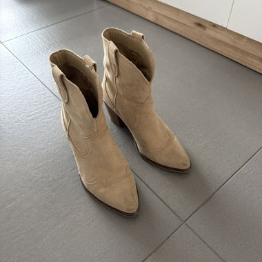 Stivaletti texani beige