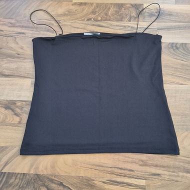 Black camisole with straps