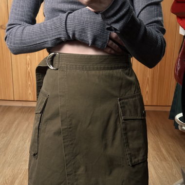 Cargo wrap skirt 