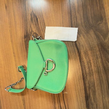 Borsa verde Ralph Lauren con ricevuta