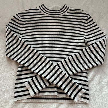 H&M Gestreiftes Ripp-Top