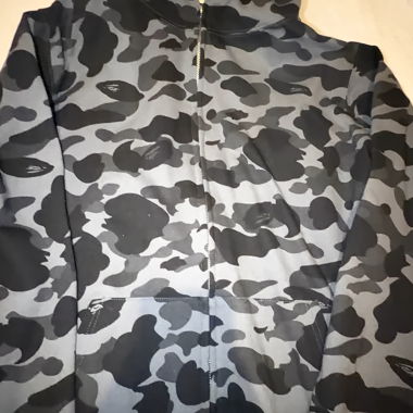 Bape Shark Hoodie Camo