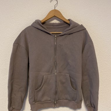 felpa con zip / giacca