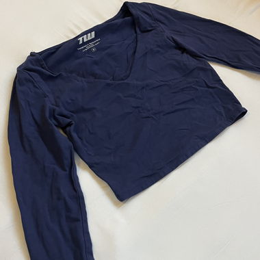 croptop blue