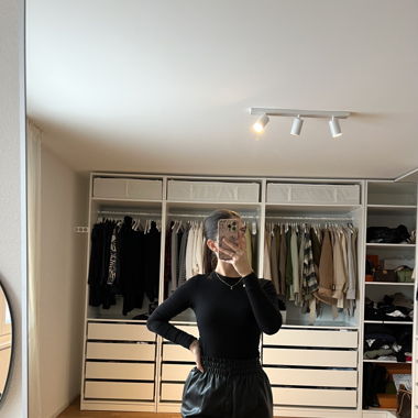 Jupe cuir ZARA