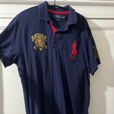polo ralph lauren blu scuro uomo