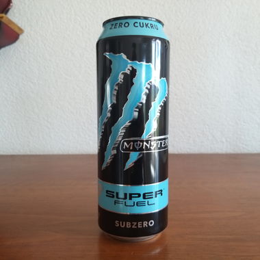 Leere Monster Energy Super Fuel Subzero Dose
