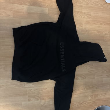 Felpa Essentials nera XL