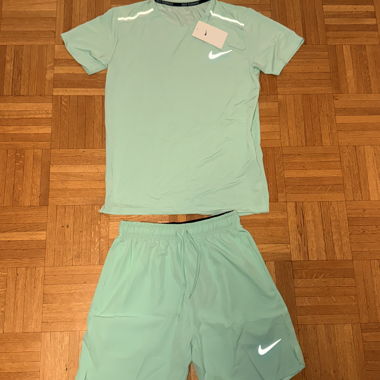 Nike Running-Set Minzgrün S
