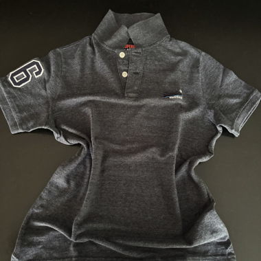 Polo Superdry Gris-chiné