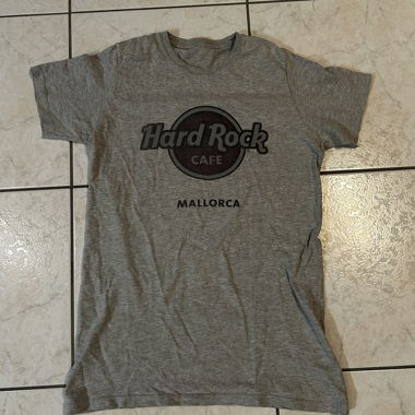 T-shirt grigio Hard Rock Cafe Mallorca