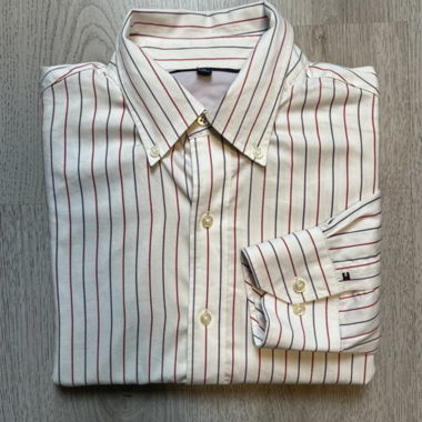 Camicia rigata Tommy Hilfiger