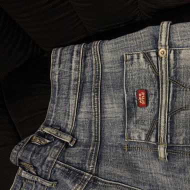 jeans vintage a zampa