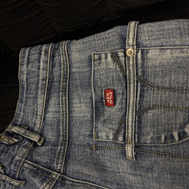 jeans vintage a zampa