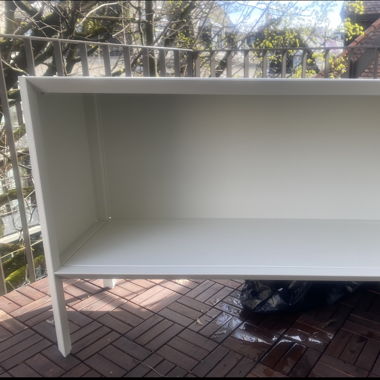 White Matt Garden Cabinet by EMU Outdoor Collectio