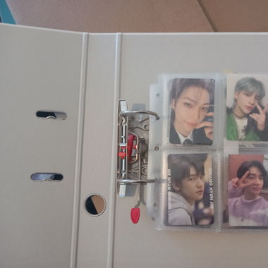 Kpop photocards collection, 55 cards in total