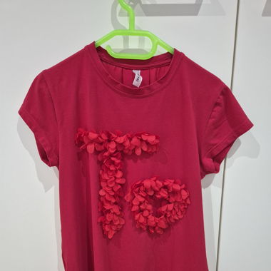 Rotes Bluse
