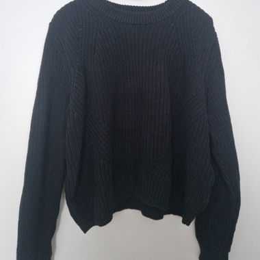 Black Knit Sweater