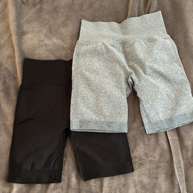 Set de 2 shorts de sport sans coutures