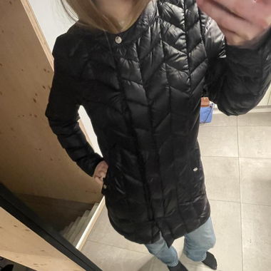 Doudoune noire Via Spiga
