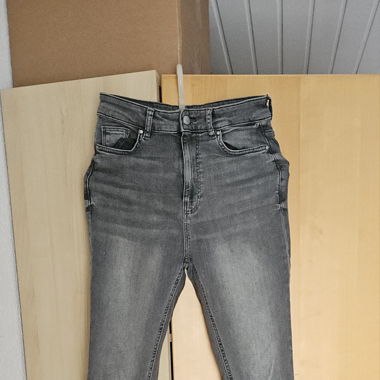 Jeans skinny gris