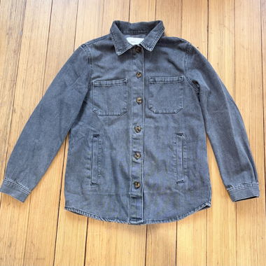 Giacca di jeans grigia, taglia S, Promod