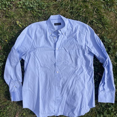 Massimo Dutti hellblaues Hemd