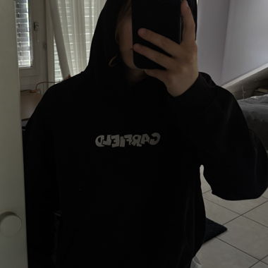 Garfield Hoodie Schwarz