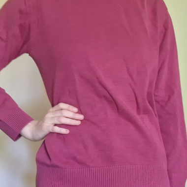 Pink sweater