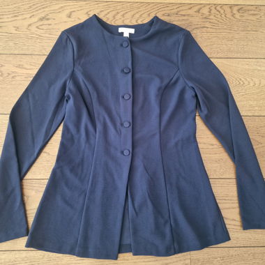 Veste de blazer foncée pour femme H&M, taille S, comme neu
