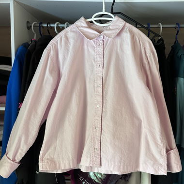 Pastellrosa Hemd