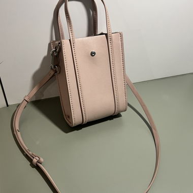 Bimba y Lola Mini-Tasche aus hellem rosafarbenem Leder