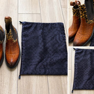 Stivaletti Chelsea con dettaglio leopardo