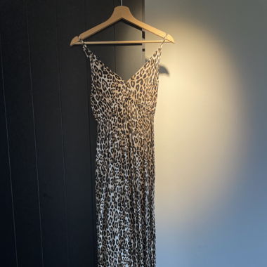Maxikleid / Trägerkleid / Leo Print