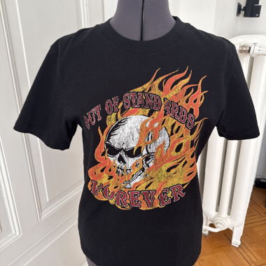 T-shirt grafica nero The Kooples