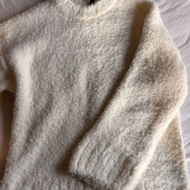 Flauschiger Damenpullover