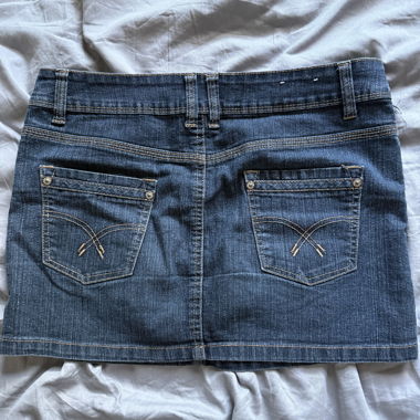 Jupe en denim vintage