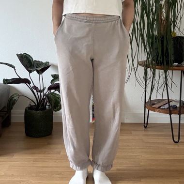 Pantalon de survêtement beige