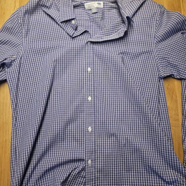 Old Navy kariertes Hemd blau/weiss XL