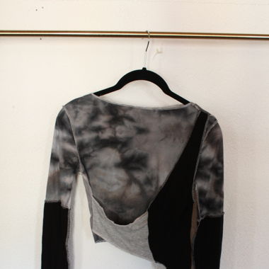 Abstract Langarmshirt