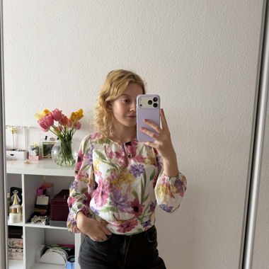 Blusa floreale 