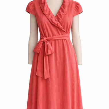 Wickelkleid im Sommer