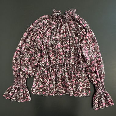 Blümchen-Bluse in Gr. XS von Zara