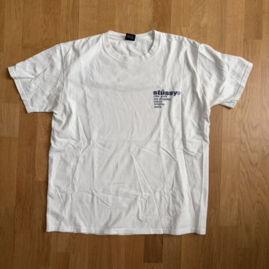 T-shirt Stussy bianco Tagl. L
