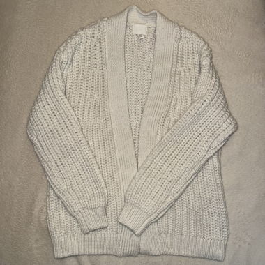 H&M knit cardigan cream