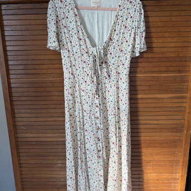 Abito midi floreale Sezane, taglia 38
