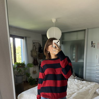 striped sweater