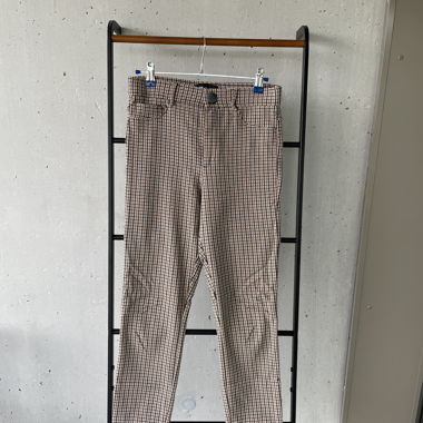 ZARA Karohose Skinny EUR M